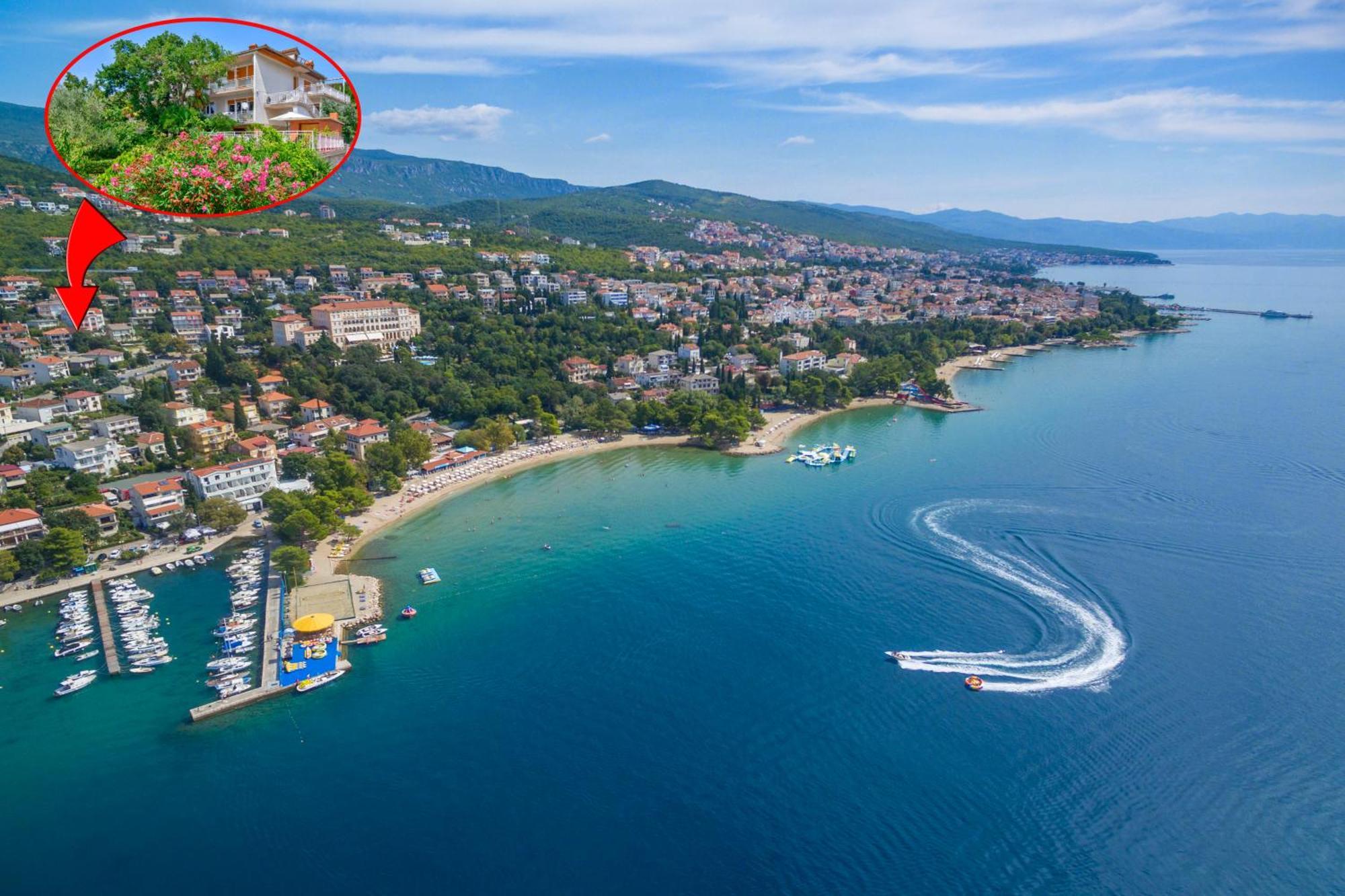 Duda Apartman Crikvenica Kültér fotó